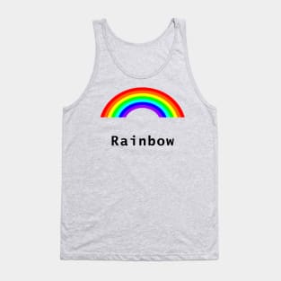 Rainbow Rainbows Tank Top